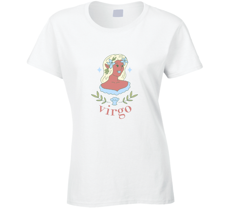 Virgo Zodiac Sign Ladies T Shirt Virgo Zodiac Sign Ladies T Shirt