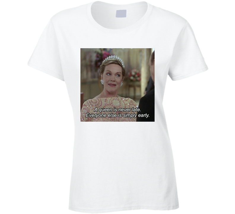 The Princess Diaries Clarisse Ladies T Shirt The Princess Diaries Clarisse Ladies T Shirt