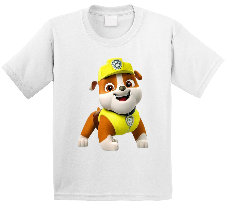 Paw Patrol Rubble T Shirt Paw Patrol Rubble T Shirt