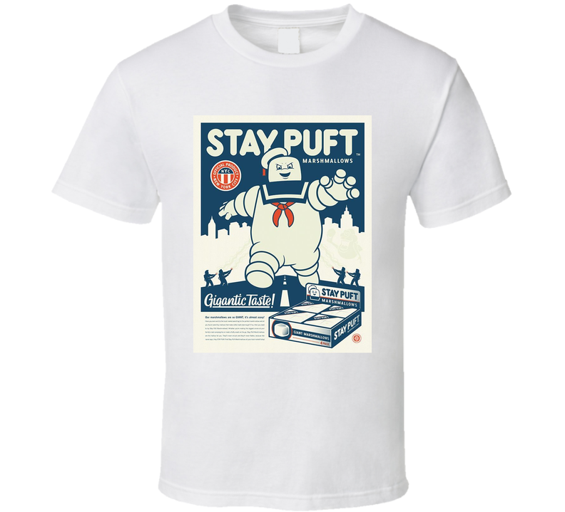 Ghostbusters Marshmallow T Shirt Ghostbusters Marshmallow T Shirt