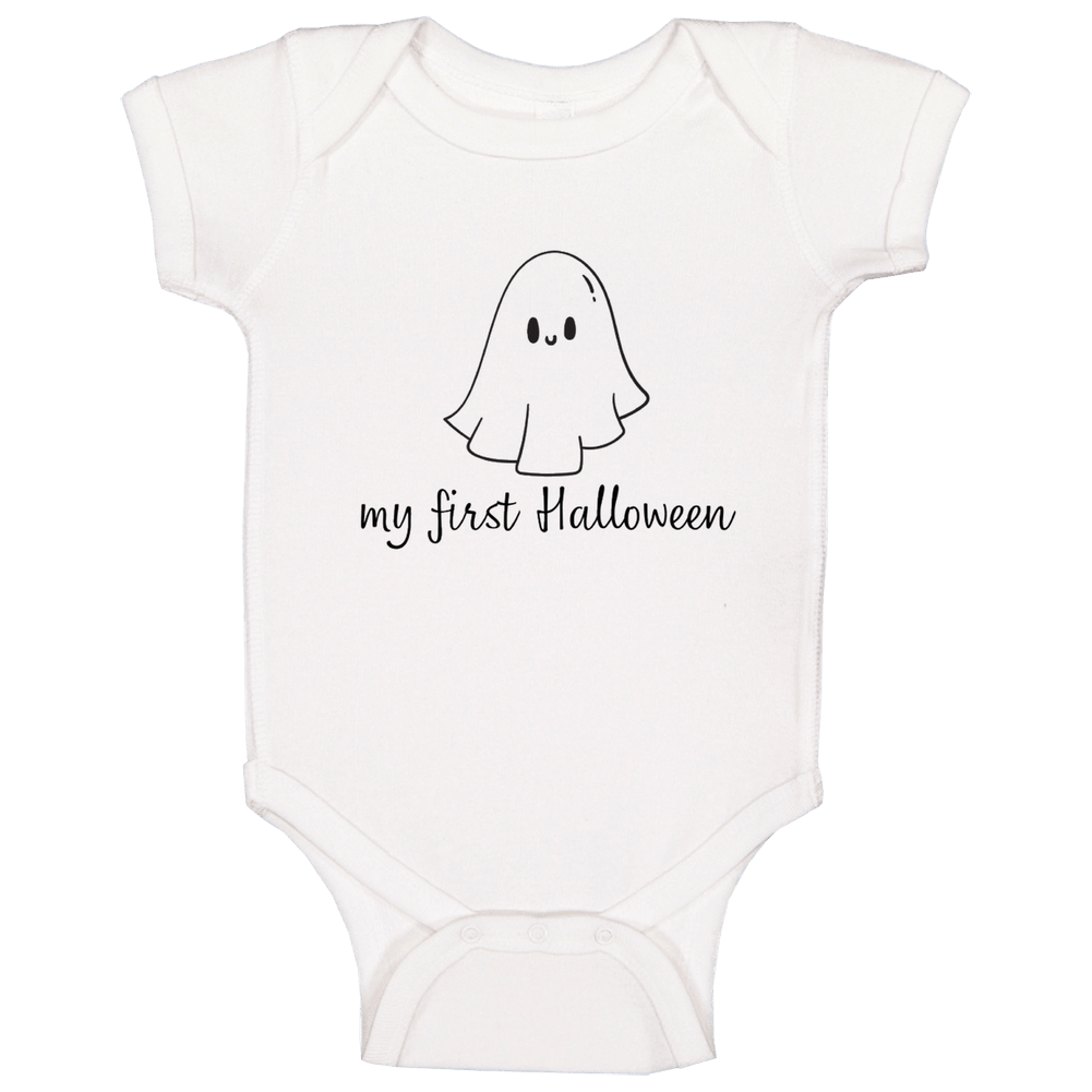 First Halloween Ghost Baby One Piece First Halloween Ghost Baby One Piece