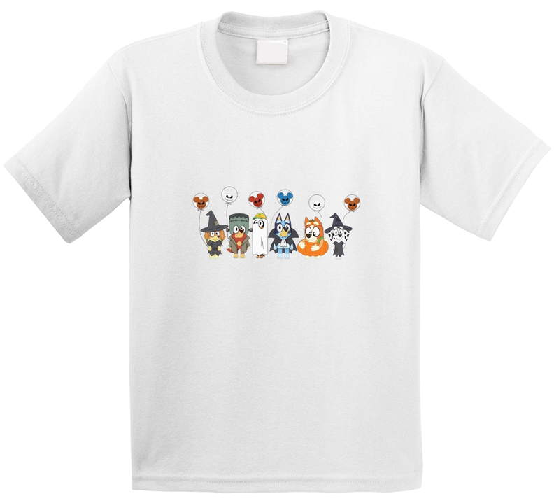 Bluey Halloween 2 T Shirt Bluey Halloween 2 T Shirt