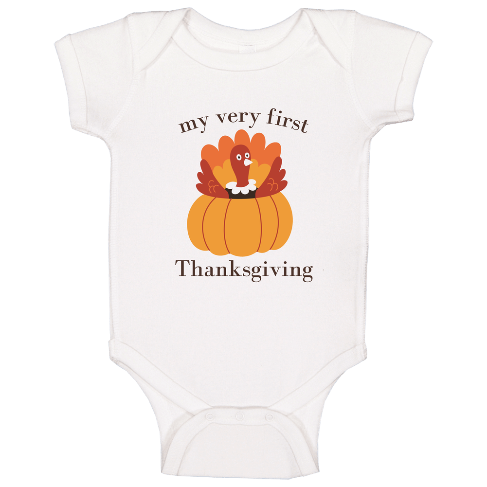 My First Thanksgiving Baby One Piece My First Thanksgiving Baby One Piece
