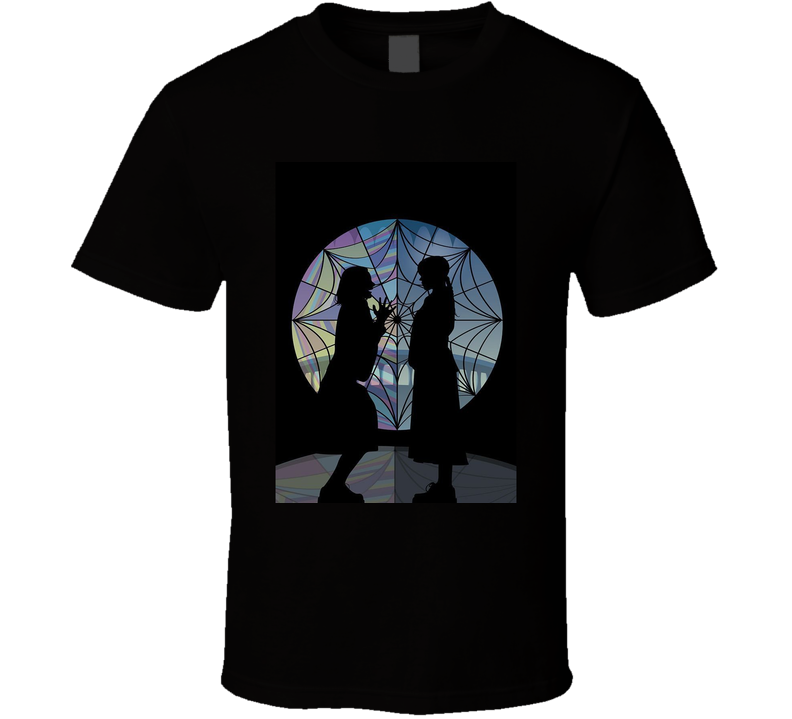 Wednesday Addams And Enid Fan T Shirt