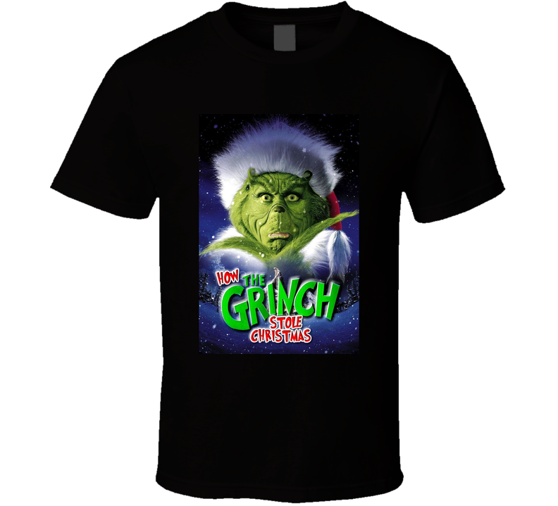 How The Grinch Stole Christmas Movie T Shirt