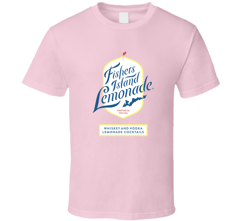 Fishers Island Lemonade Logo Fan T Shirt