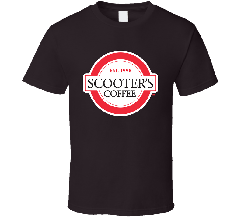 Scooter's Coffee Logo Fan T Shirt