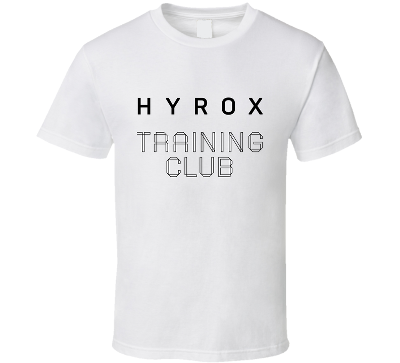 Hyrox Training Club Logo Fan T Shirt