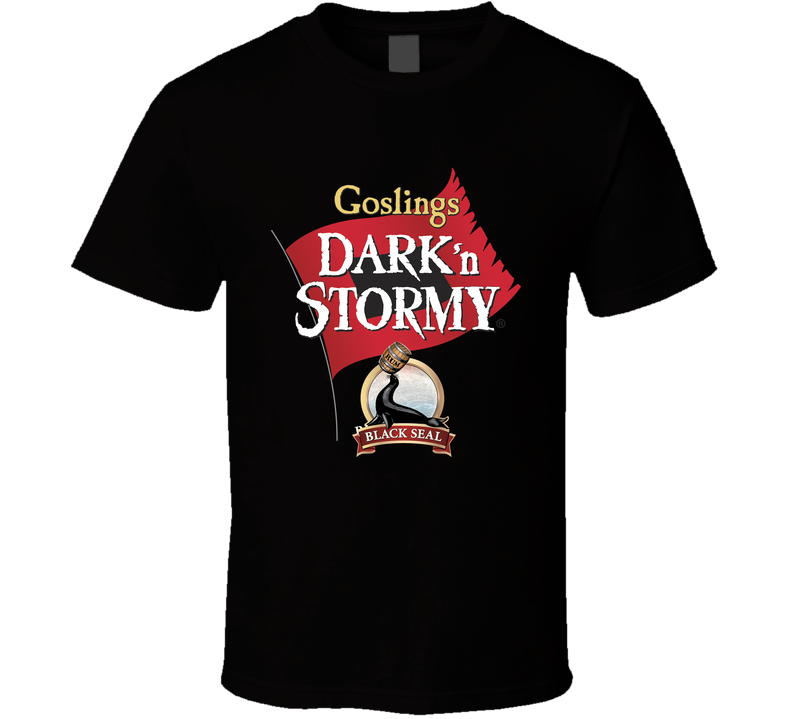 Goslings Dark 'n Stormy Black Seal Fan T Shirt