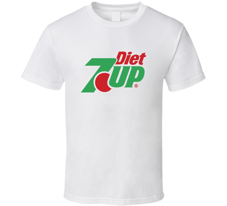 Diet 7up Logo Fan T Shirt