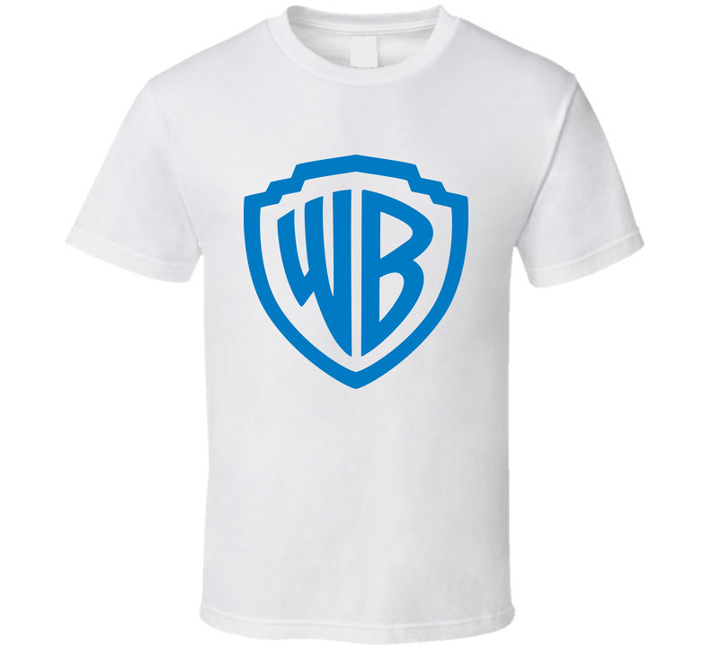 Warner Bros Blue Logo Fan T Shirt