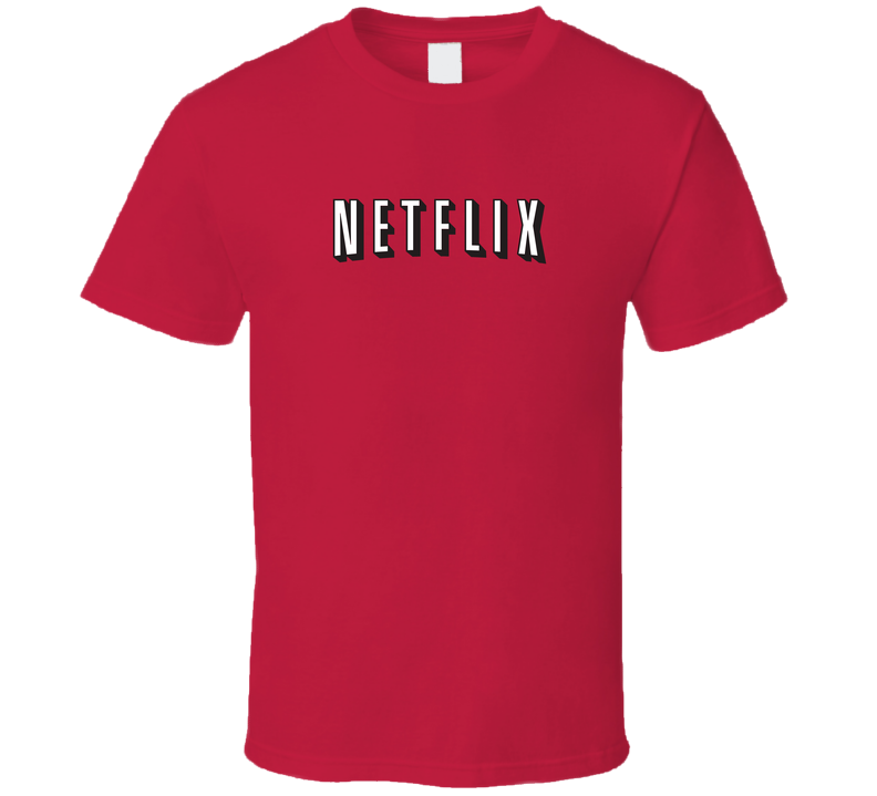 Netflix Original Retro Logo Fan  T Shirt
