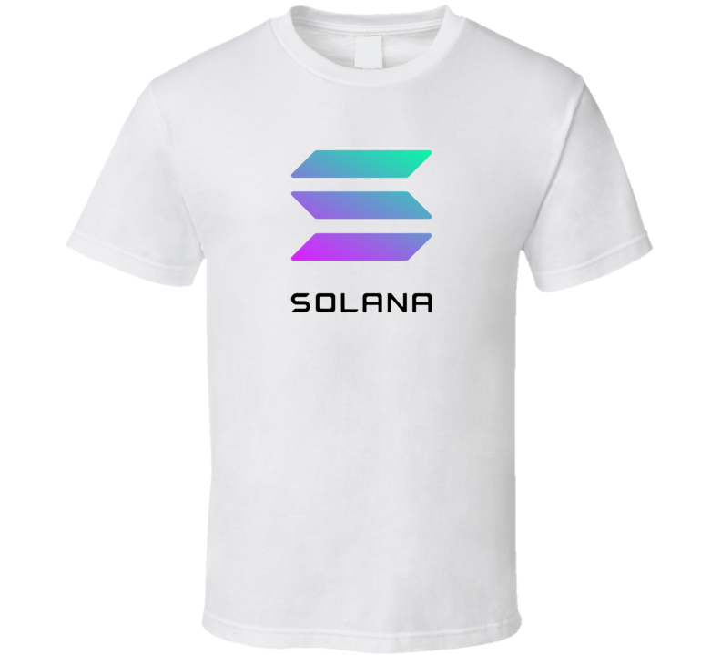 Solana Crypto Currency Finance Investment Gift Tee T Shirt