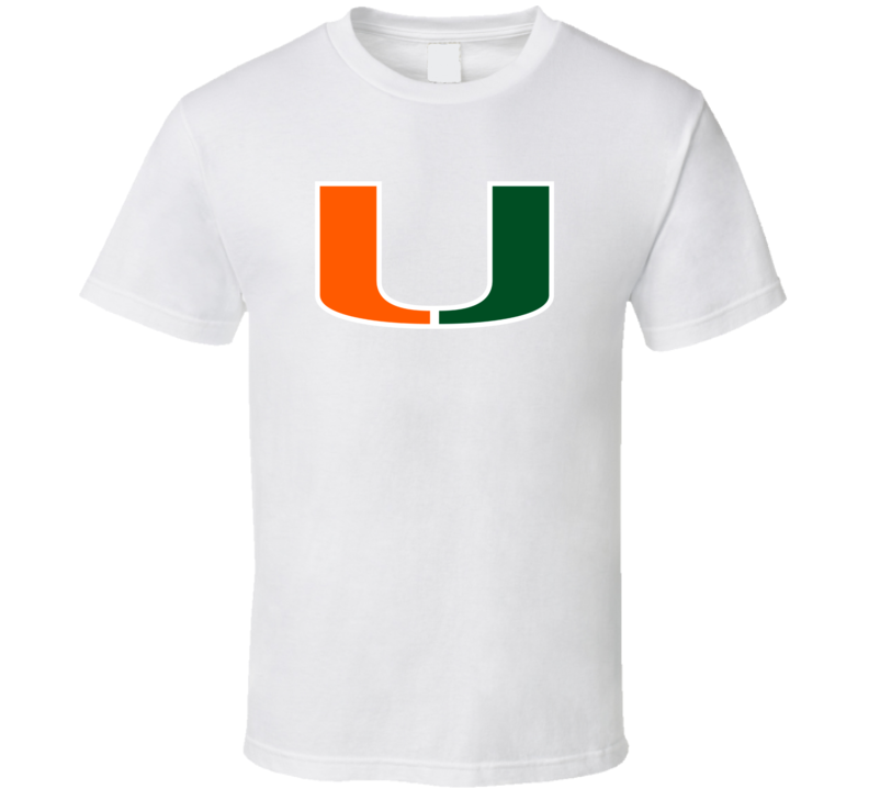 University Of Miami Logo Merch Gift T Shirt