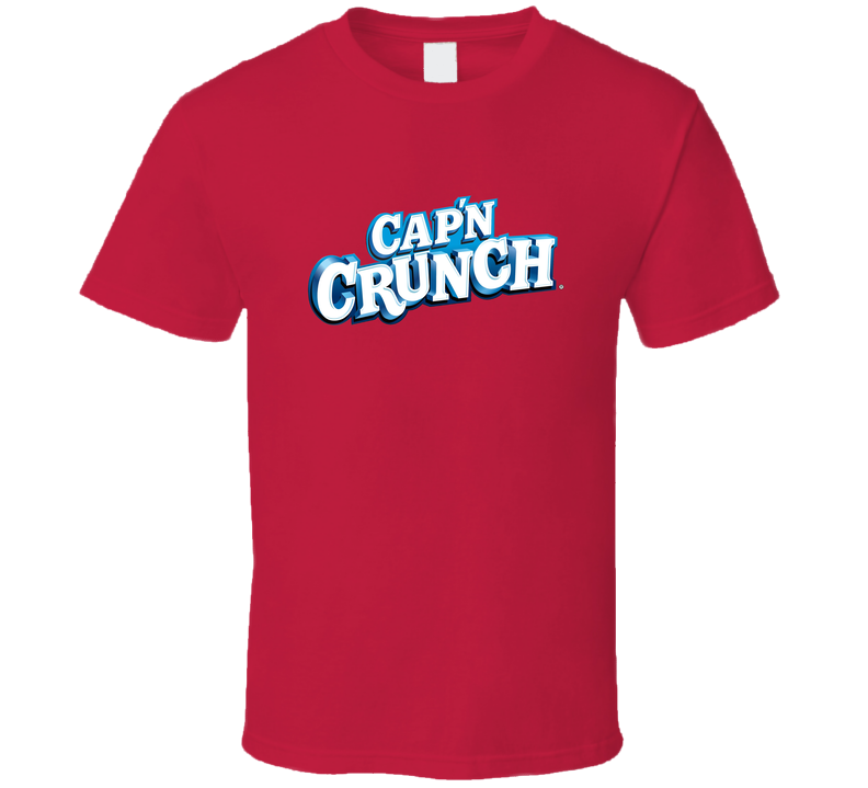 Cap'n Crunch Captain Crunch Cereal Food Logo Gift T Shirt