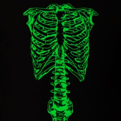 Spinal Tap Green Skeleton Movie Replica T Shirt 30972385