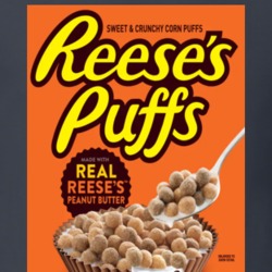 Reese's Peanut Butter Puffs Cereal Food Logo Gift T Shirt 36160168