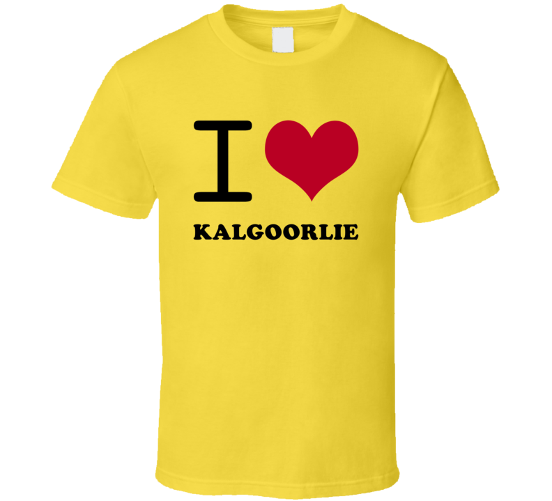 I Heart Kalgoorlie Australia Heart Love City Cool T Shirt I Heart Kalgoorlie Australia Heart Love City Cool T Shirt