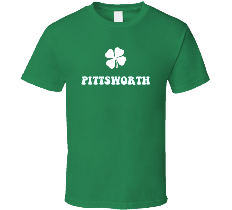 Pittsworth Australia Irish Clover Cool City T Shirt Pittsworth Australia Irish Clover Cool City T Shirt