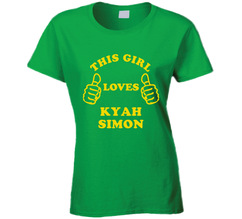 This Girl Loves Kyah Simon Australian Sports Athletes T Shirt This Girl Loves Kyah Simon Australian Sports Athletes T Shirt