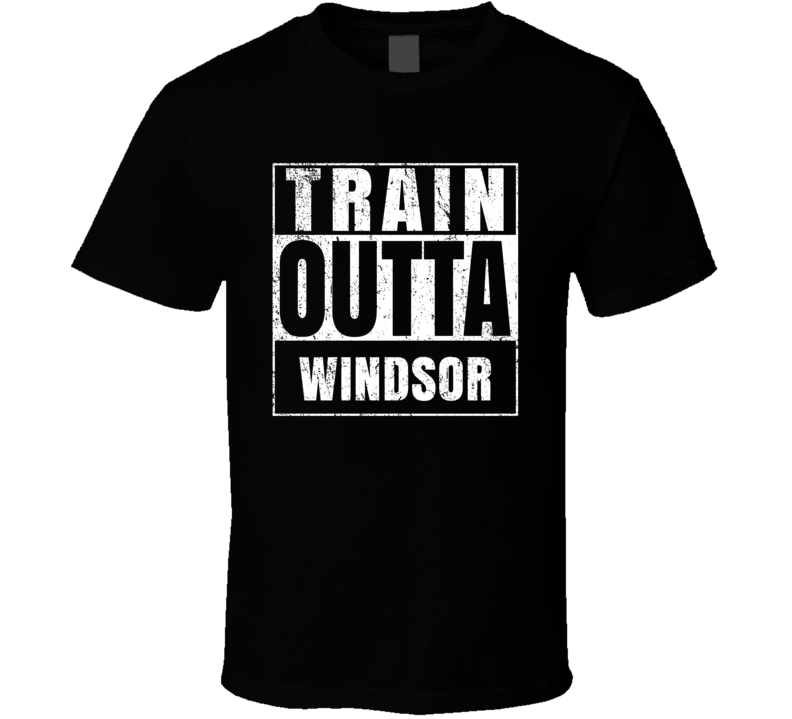 Train Outta Windsor Australia City Straight Outta Parody Crossfit Boxing MMA T Shirt Train Outta Windsor Australia City Straight Outta Parody Crossfit Boxing MMA T Shirt