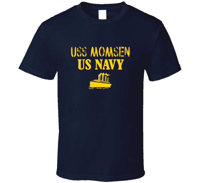 USS Momsen US Navy Ship Crew T Shirt USS Momsen US Navy Ship Crew T Shirt