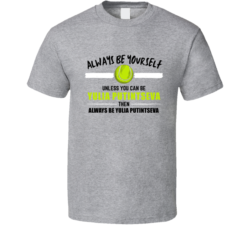 Always Be Yulia Putintseva Tennis Player Roland Garros French Open Tou