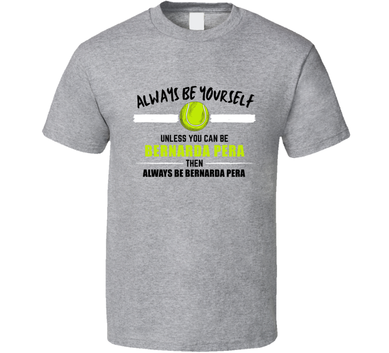 Always Be Bernarda Pera Tennis Player Roland Garros French Open Tourna