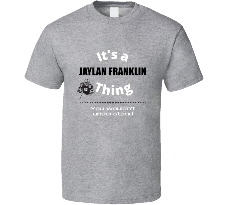 Its A Jaylan Franklin Thing Wisconsin College Football Athlete Fan Gif