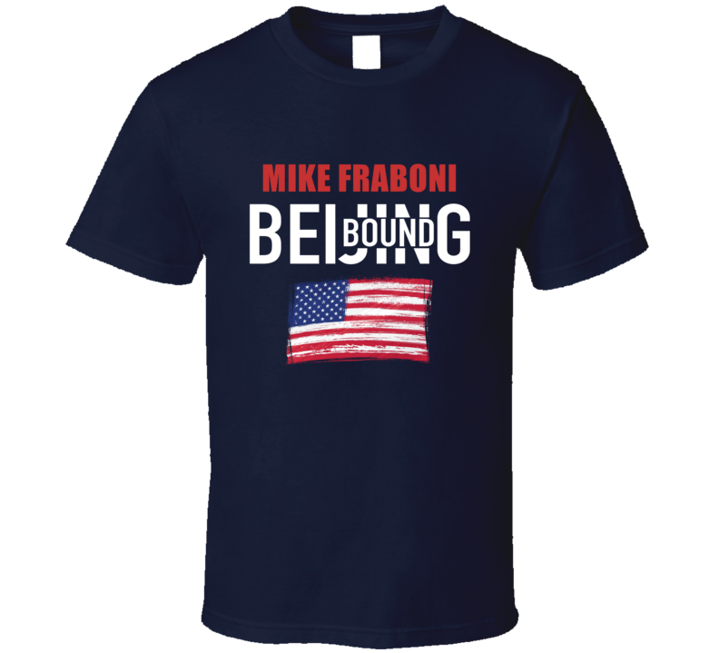 Mike Fraboni Beijing Bound Curling Usa Fan Cool Gift Essential Games T