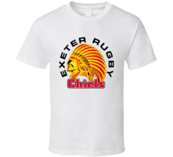 Cool EPL Rugby Exeter Rugby Logo Team T Shirt 28986921