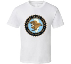 Cool ILLINOIS STATE POLICE Logo T Shirt 30541678