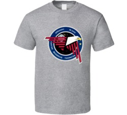 Cool STS 33 Mission Logo T Shirt 30542127