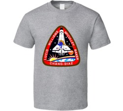 Cool STS 34 Mission Logo T Shirt 30542128