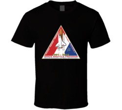 Cool STS End of Space Shuttle Missions Logo T Shirt 30542142