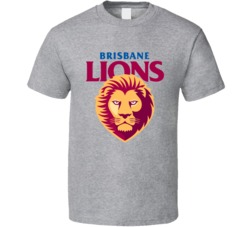 Cool AFL Brisbane Lions Rugby Team 2 T Shirt 30626913