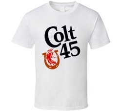 Cool Colt 45 Beer Logo T Shirt 30841549