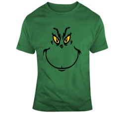 The Grinch Face Christmas Movie T Shirt 35156511