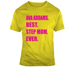 Funny Porn star Ava Addams Best Step Mom Ever T Shirt 35574192