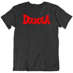Retro 80's Tv Show Cartoon Count Duckula Logo T Shirt 37455850
