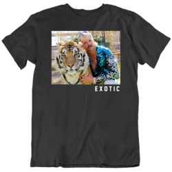 Cool TV SHOW Joe Exotic Tiger King Funny Black T Shirt 37707589