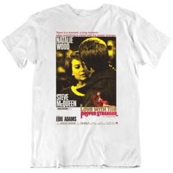 Love With The Proper Stranger 1964 Steve McQueen Movie Poster Fan T Shirt 37713269
