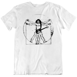 Vitruvian Zappa Music Fan T Shirt 37805055