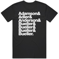 The Roll Call Ferris Bueller's Day Off T Shirt 37988521