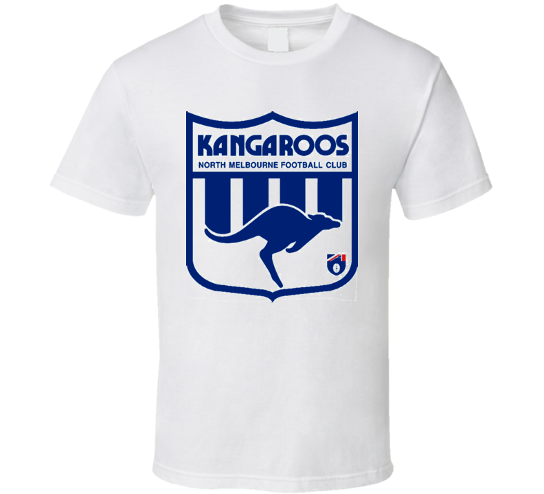 Cool AFL NORTH MELBOURNE KANGAROOS 2010 Rugby Team 2 T Shirt Cool AFL NORTH MELBOURNE KANGAROOS 2010 Rugby Team 2 T Shirt