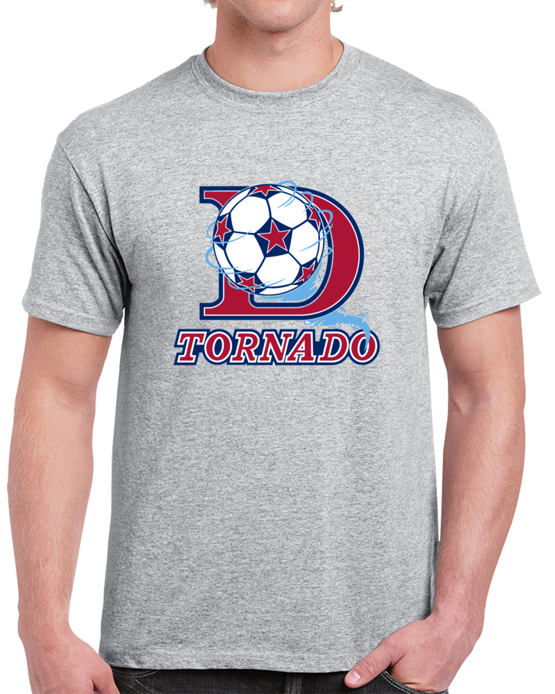 Retro Dallas Tornado North American Soccer League NASL T Shirt Retro Dallas Tornado North American Soccer League NASL T Shirt