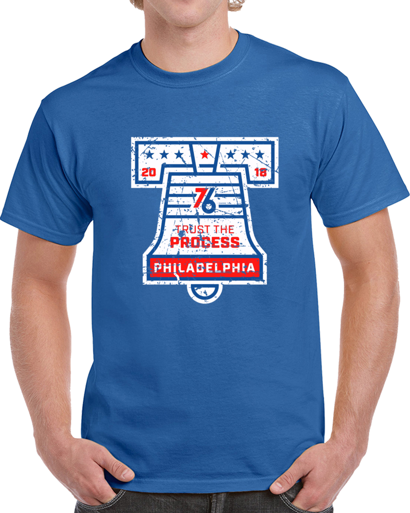 Philadelphia Basketball Team Trust the Process Bell Philadelphia Basketball Fan T Shirt Philadelphia Basketball Team Trust the Process Bell Philadelphia Basketball Fan T Shirt