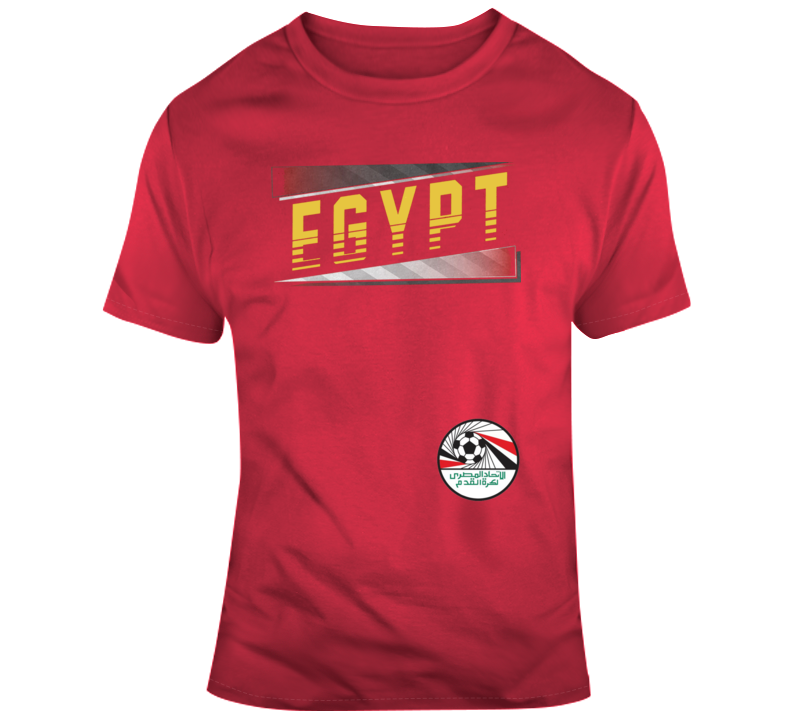 World Cup Russia 2018  Egypt Soccer Team T Shirt