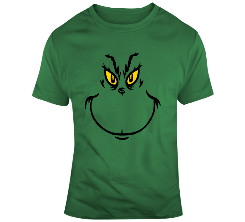 The Grinch Face Christmas Movie T Shirt The Grinch Face Christmas Movie T Shirt