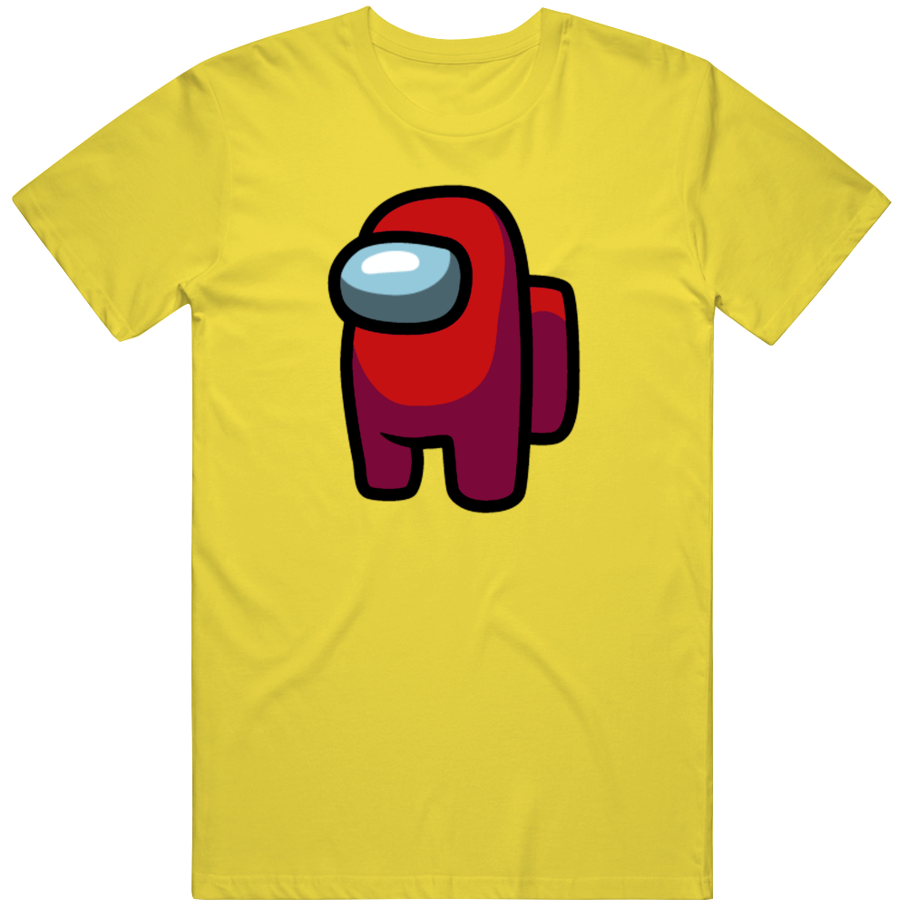 Among Us Red Crewmate Video Game Fan T Shirt Among Us Red Crewmate Video Game Fan T Shirt